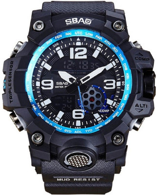 

SBAO Original Multifunctional Outdoor Sports Dual Time SB-372 Watch - For Men