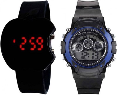 Lecozt Appl shape LED watch and 7 lights luminous watch Watch  - For Boys & Girls   Watches  (Lecozt)