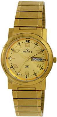Maxima 25031CMGY Watch - For Men