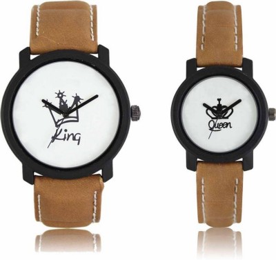Brosis Deal KING&QUEEN New Attractive Gift For Couple Watch  - For Boys & Girls   Watches  (brosis deal)
