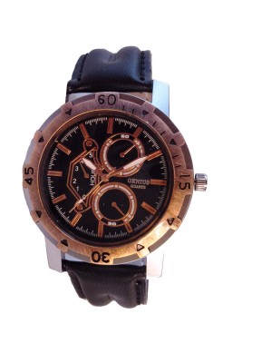 genius gn004 leather strap watch for men Watch  - For Men   Watches  (genius)