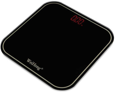 

Alpha Digital Personal Body Weighing Scale LED display 180 kg Weighing Scale(Black)