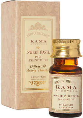 

Kama Ayurveda Sweet Basil Pure Essential Oil(12 ml)