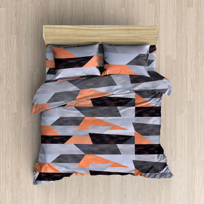 

MH DÉCOR 120 TC Cotton Double Printed Bedsheet(Pack of 3, Multicolor)