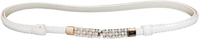 

Sri Women White Genuine Leather Belt