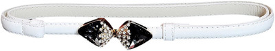 

Sri Women White Genuine Leather Belt