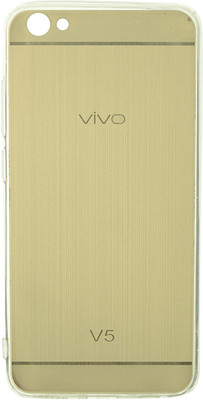 San Pareil Back Cover for VIVO V5(Gold, Grip Case)