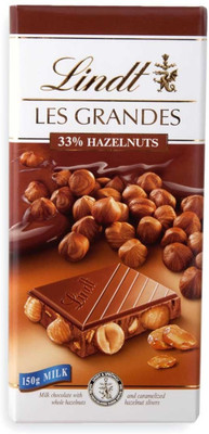 

Lindt Grand Milk Chocolate, Hazel Nut, 150g Bars(150 g)