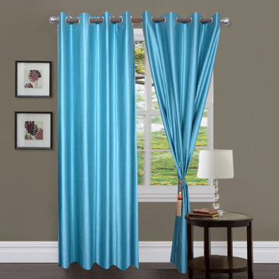 20% OFF on Handloom Hub 210 cm (7 ft) Polyester Door Curtain (Pack Of 2)(Solid, Sky) 20% OFF on Handloom Hub 210 cm (7 ft) Polyester Door Curtain (Pack Of 2)(Solid, Sky)