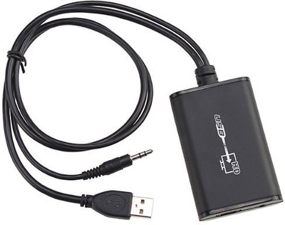 

XBOLT USB 2.0 To HDMI Converter Adapter with 3.5mm Audio Cable HDMI Cable(Computer, TV, Monitor, Black)