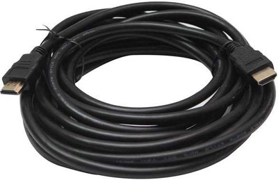 

FOX MICRO HDMI Male to HDMI Male Cable TV Lead 1.4V High Speed Ethernet 3D Full HD 1080p (10 meter COLOR MAY VERY ) HDMI Cable(Compatible with Mobile, Laptop, Tablet, Mp3, Gaming Device, Black)