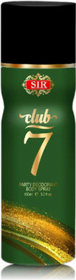 

sir Club 7 Deodorant Deodorant Spray - For Men & Women(150 ml)