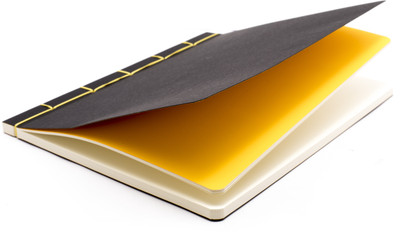 ARTREX Regular Note Book(BUSINESS VINTAGE STAB STITCH BINDING UNRULED NOTE BOOK, Black) available at flipkart for Rs.300