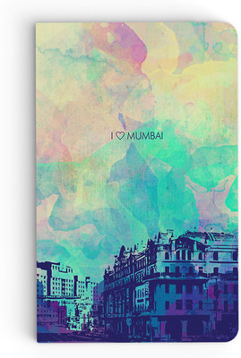 

inkFlap A5 Notebook(Premium Designer Notebook - I Love mumbai, Varicoloured)