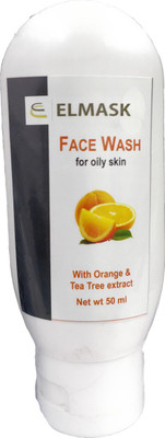 

Elmask Deep Cleansing Daily Face Cleanser Orange Face Wash for oily Skin Face Wash(50 ml)