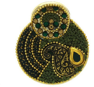 

Anuradha Art Jewellery Clutcher Hair Claw(Green)