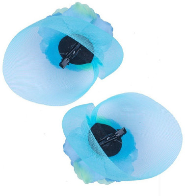 

Confidence Kids & Teen Girls New Style Hair Clips / Hair Accessories (Sky Blue) Hair Clip, Hair Pin(Blue)