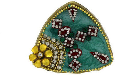 

Anuradha Art Jewellery Clutcher Hair Claw(Green)