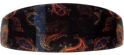 

Shreya Collection Black Colour Glitter Sparkly Floral Print Hair Ponytail Barrette Clutcher Clip Alligator Buckle - 10045.42 Hair Clip(Black)
