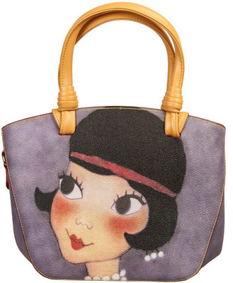 Levise London Hand-held Bag(Purple)