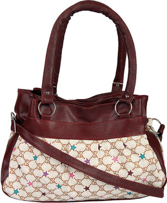 

London Design Hand-held Bag(Maroon)