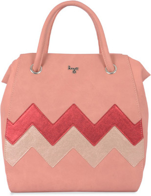 

Baggit Hand-held Bag(Pink, Red, Beige), Beige;pink;red