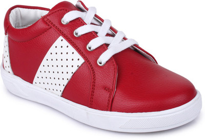 

Bruno Manetti Boys & Girls Lace Sneakers(Red