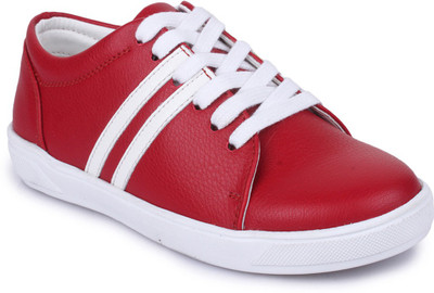 

Bruno Manetti Boys & Girls Lace Sneakers(Red