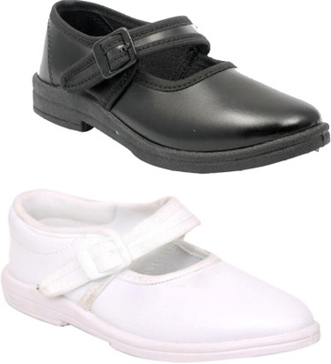 

DDASS Girls Strap Running Shoes(Black