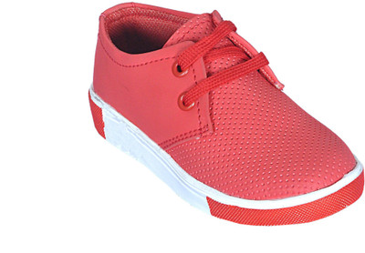 

Leon Boys Lace Sneakers(Red