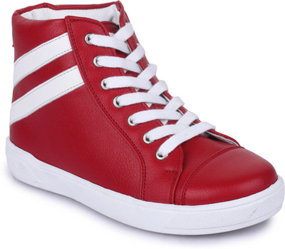 

Bruno Manetti Boys & Girls Lace Sneakers(Red