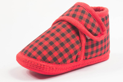 

Ole Baby Boys & Girls Velcro Casual Boots(Red