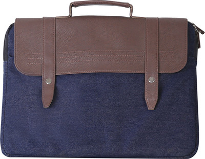 

Strutt 15 inch Laptop Messenger Bag(Blue), Blue;brown