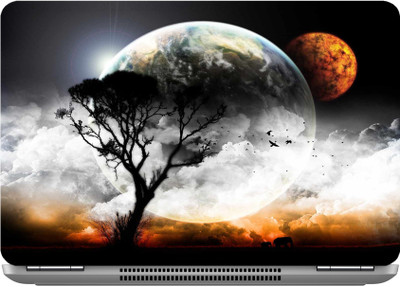 

imbue Earthmoon Digital quality vinyl Laptop Decal 15.6