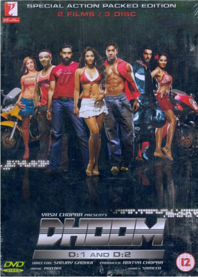 

DHOOM 1 AND 2 DVD(DVD Hindi)