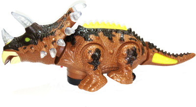 

TALKING GANESHA Musical Dinosaur Toy with moving head, legs and tails, music, 360 degree roatation amd music toy for kids - multicolor(Multicolor)