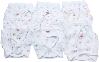 

Kids Crowd Baby Hosiery Cloth Nappy (0-3 Months, White