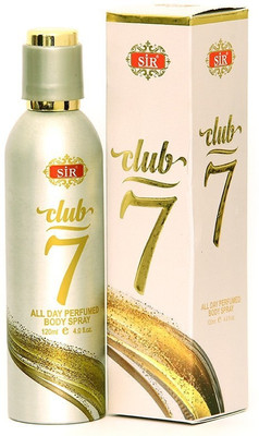 

sir Club 7 All Day Perfume Body Spray Perfume - 120 ml(For Men & Women)