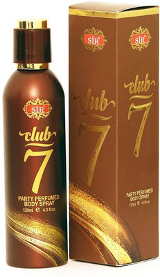

sir CLUB 7 Party Perfume Body Spray Perfume - 120 ml(For Men & Women)