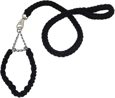 

Sri 15 cm Dog & Cat Strap Leash(Black)