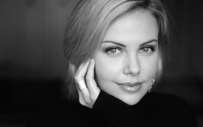 Celebrity Charlize Theron HD Wall Poster Fine Art Print(12 inch X 18 inch, Rolled)