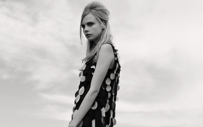 

Celebrity Cara Delevingne Models United Kingdom Model English HD Wall Poster Photographic Paper(12 inch X 18 inch, Rolled)
