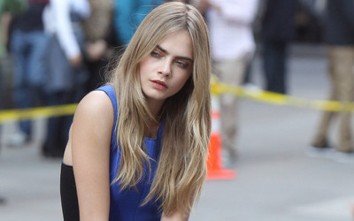 

Celebrity Cara Delevingne Models United Kingdom Model English HD Wall Poster Fine Art Print(12 inch X 18 inch, Rolled)