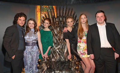 

Celebrity Actor Natalie Dormer Sophie Turner Rose Leslie Kit Harington John Bradley Maisie Williams HD Wall Poster Fine Art Print(12 inch X 18 inch, Rolled)