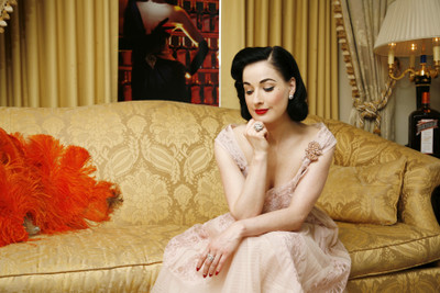 

Celebrity Dita Von Teese Actresses United States HD Wall Poster Photographic Paper(12 inch X 18 inch, Rolled)