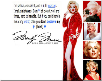 

Celebrity Marilyn Monroe Actresses United States Blonde Quote HD Wall Poster Fine Art Print(12 inch X 18 inch, Rolled)