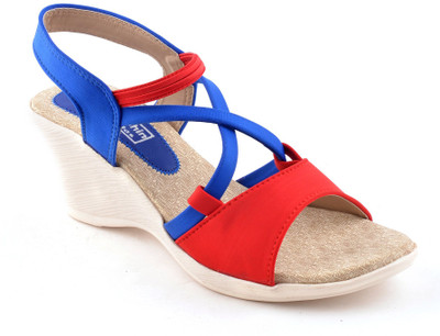 

Dolphin Miles Women Blue Wedges