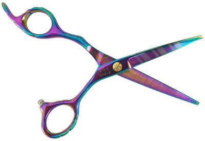 

fully Scissors for hair Cutting (1 Pcs) Scissors(Set of 1, Multicolor)
