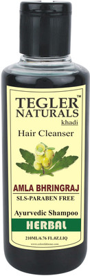 

Tegler Naturals Khadi Amla & Bhringraj Shampoo (SLS & Paraben Free)- CS682005 (210 ml)(210 ml)