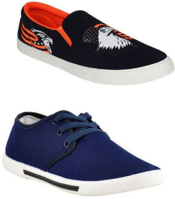 

Hotstyle 2-Pair Combo Loafers For Men(Multicolor